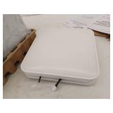 Commercial Electric 130/160 CFM Ceiling/Wall Mount Roomside Installation Square Bathroom Exhaust Fan w CCT LED Night Light Humidity Sensor