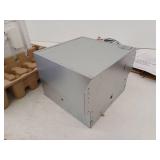 Commercial Electric 130/160 CFM Ceiling/Wall Mount Roomside Installation Square Bathroom Exhaust Fan w CCT LED Night Light Humidity Sensor