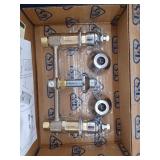 T And S Brass B-2866-05-Fc15 1.4 GPM 8  Concealed Deck Mounted Lavatory Faucet - Chrome