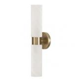 Capital Lighting 651721 Alyssa 2 Light 5 Inch Wide Bath Bar, Brass