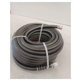 NeverKink Teknor Apex 5/8-in x 75-ft Contractor Duty Kink Free Vinyl Black Coiled Hose