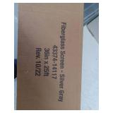 M-D 3-ft x 25-ft Fiberglass Screen Mesh, Silver/Gray, 4 Rolls