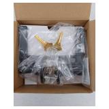 Schlage J54-Sol Solstice Single Cylinder Keyed Entry Door Lever Set