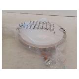 RP Lighting 12 in. Flush Mount LED Ceiling Light in Brushed Nickel