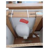 Project Source Dover 30-in Navy Blue Single Sink Bathroom Vanity with White Cultured Marble Top