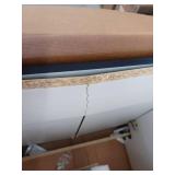 Project Source Dover 30-in Navy Blue Single Sink Bathroom Vanity with White Cultured Marble Top