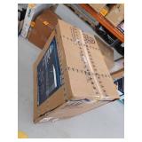 Project Source Dover 30-in Navy Blue Single Sink Bathroom Vanity with White Cultured Marble Top