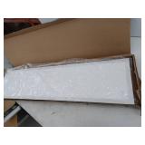 Nuvo Lighting 65/573R1 Led Backlit 12in Wide Flush Mount Ceiling Fixture, White