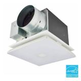 WhisperGreen Select Pick-A-Flow 30 to 110 CFM Bathroom Exhaust Fan LED Flex-Z Fast Bracket 4/6 in. Duct Adapter