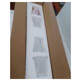 Tanner Collection Four-Light Matte Black Transitional Vanity Light