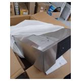 AKDY Handmade All-in-One Farmhouse Stainless Steel 33 in. x 22 in. Single Bowl Kitchen Sink Spring Neck Faucet  Accessories- Retail: $399