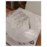 16 in. Low Profile LED Flush Mount Round Closet Light Fixture 1700 Lumens 3000K 4000K 5000K Dimmable Hallway Stairwell