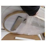 Kohler Oval Bathroom Mirror with Gold Frame