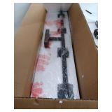 Tanner Collection Four-Light Matte Black Transitional Vanity Light