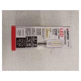 Satco Lighting S21340 2.8 Watt Vintage Edison Dimmable T6 Candelabra E12 Led Bulb, 6 Pack