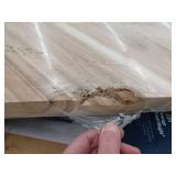 allen + roth Natural grain 8-ft x 25-in x 1.5-in Chevron Acacia Wood Butcher Block Countertop- Retail: $359