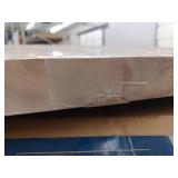 allen + roth Natural grain 8-ft x 25-in x 1.5-in Chevron Acacia Wood Butcher Block Countertop- Retail: $359