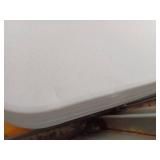 Lifetime 8-Foot Commercial Folding Table White, 22980