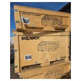 Solanch 25x33ft Double Garage Metal Barn Kit Solanch 25x33ft Double Garage Metal Barn Kit