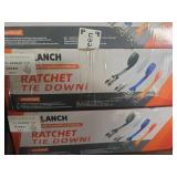 Ranch Brand Ratchet Tie Down Straps - Multi Color Set Ranch Brand Ratchet Tie Down Straps - Multi Color Set