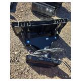 Mini Hydraulic Angle Blade Attachment for Skid Steer Mini Hydraulic Angle Blade Attachment for Skid Steer