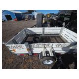 Small Utility Trailer with Removable Sides Small Utility Trailer with Removable Sides