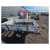 Small Utility Trailer with Removable Sides Small Utility Trailer with Removable Sides