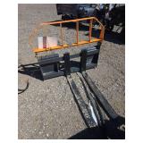 Arteer PF-42L Skid Steer Pallet Forks – 3000 lb Capacity | Class II | 42” Forks | Quick Attach Arteer PF-42L Skid Steer Pallet Forks – 3000 lb Capacity | Class II | 42” Forks | Quick Attach