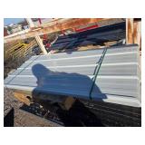 Seven foot long corrugated steel panels Bundle of 50 Seven foot long corrugated steel panels Bundle of 50