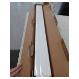 Metallic 4 ft Fl 2 Lamp T12 Striplight, (Light Bulbs Not Included)