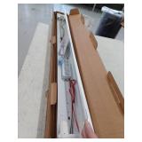 Metallic 4 ft Fl 2 Lamp T12 Striplight, (Light Bulbs Not Included)