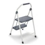 2-Step Compact Steel Step Stool  225 Lbs. Load Capacity Type II Duty Rating