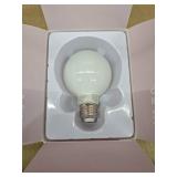 Bulbrite Solana 40 Watt Equivalent G25 Smart WiFi Connected 90CRI Globe LED Light Bulb  Milky Finish