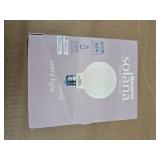 Bulbrite Solana 40 Watt Equivalent G25 Smart WiFi Connected 90CRI Globe LED Light Bulb  Milky Finish