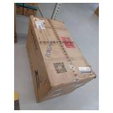 Deervalley Two-Piece Elongated Toilet, 12in Rough-in Single-Flush, 1.28 GPF- Retail: $214