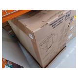 Hampton Bay Hampton Unfinished Beech Recessed Panel Stock Assembled Sink Base Kitchen Cabinet, 36 in. x 34.5 in. x 24 in