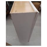 Hampton 30 in. W x 12 in. D x 42 in. H Assembled Wall Cabinet in Satin White- Retail: $247