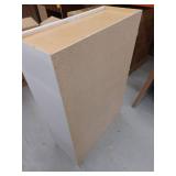 Hampton 30 in. W x 12 in. D x 42 in. H Assembled Wall Cabinet in Satin White- Retail: $247