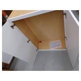 Hampton 30 in. W x 12 in. D x 42 in. H Assembled Wall Cabinet in Satin White- Retail: $247