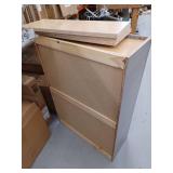 30-inch Gray Kitchen Wall Cabinet With 3 Adjustable Shelves