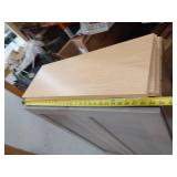 30-inch Gray Kitchen Wall Cabinet With 3 Adjustable Shelves