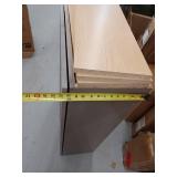 30-inch Gray Kitchen Wall Cabinet With 3 Adjustable Shelves