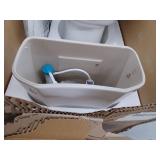 Deervalley Two-Piece Elongated Toilet, 12in Rough-in Single-Flush, 1.28 GPF- Retail: $214