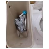 Deervalley Two-Piece Elongated Toilet, 12in Rough-in Single-Flush, 1.28 GPF- Retail: $214