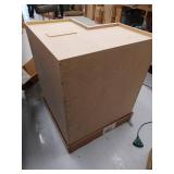 Hampton Unfinished Beech Recessed Panel Assembled Lazy Susan Corner Base Kitchen Cabinet (28.5 in x 34.5 in x 16.5 in)- Retail: $239