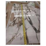 Calacatta Topaz Slab, Lot of 8 Pieces Total