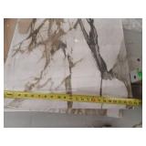 Calacatta Topaz Slab, Lot of 8 Pieces Total