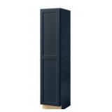 Avondale 18 in. W x 84 in. H x 24 in. D Ready To Assemble Plywood Shaker Utility Pantry Cabinet in Ink Blue- Retail $510
