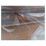 6ft Saman Wood Butcher Block Countertop with Live Edge- Retail: $389