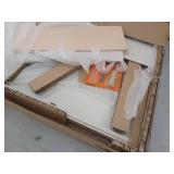 Avondale 36 in. W x 12 in. D x 42 in. H Ready to Assemble Plywood Shaker Wall Kitchen Cabinet in Antique White- Retail: $352